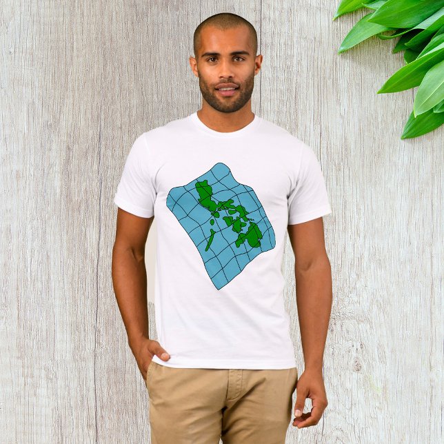Camiseta Mapa De Camiseiros-T Das Filipinas (Criador carregado)