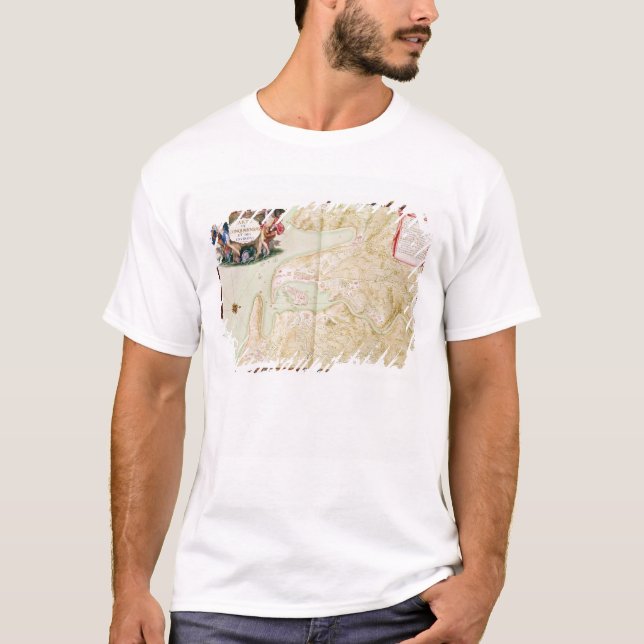 Camiseta Mapa de Concarneau (Frente)
