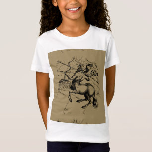 Camiseta Mapa de Constelação de Sagitário Hevelius 1690