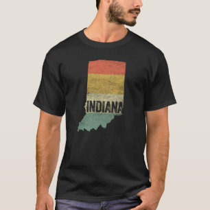 Camiseta Mapa de Cores do Protetor Solar da Imagem do India