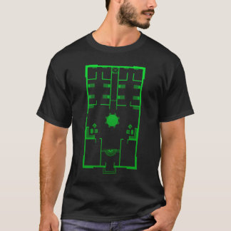 Camiseta Mapa de Eden do forte