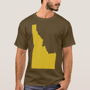 Camiseta Mapa de estado de Idaho TShirt