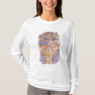 Camiseta Mapa de Europa e de África