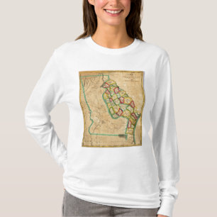 Camiseta Mapa de Geórgia