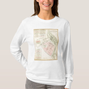 Camiseta Mapa de Mannington, West Virginia