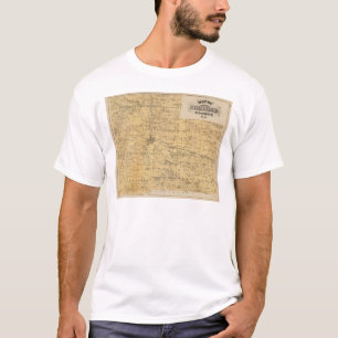 Camiseta Mapa de Olmsted County, Minnesota