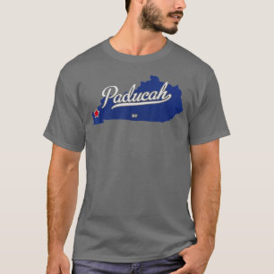 Camiseta Mapa de Pádua Kentucky KY