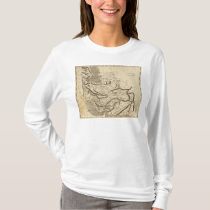 Camiseta Mapa de Persia por Arrowsmith