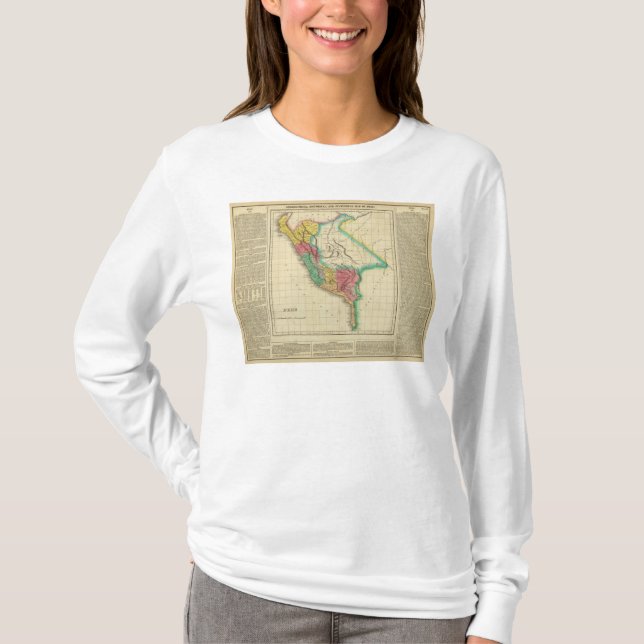 Camiseta Mapa de Peru (Frente)
