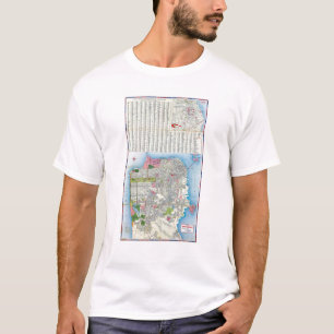 Camiseta Mapa de ruas de San Francisco