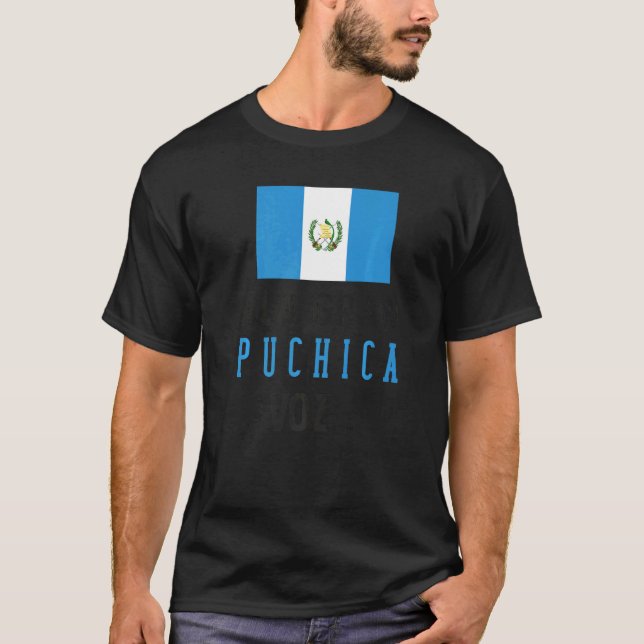 Camiseta Mapa de Sinalizador da Guatemala Capela Alan Gran  (Frente)