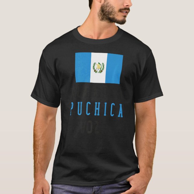 Camiseta Mapa de Sinalizador da Guatemala Capela Alan Gran  (Frente)