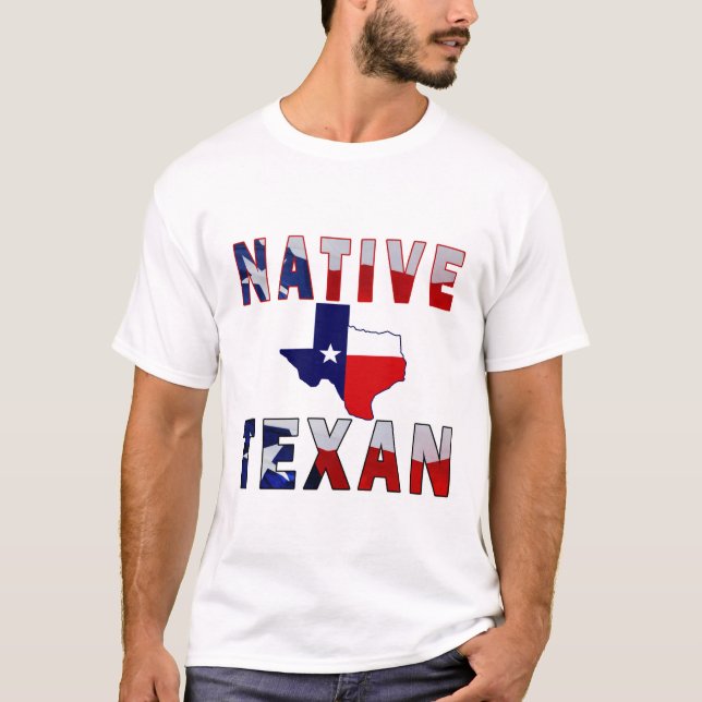 Camiseta Mapa de Sinalizador de Texto Nativo (Frente)