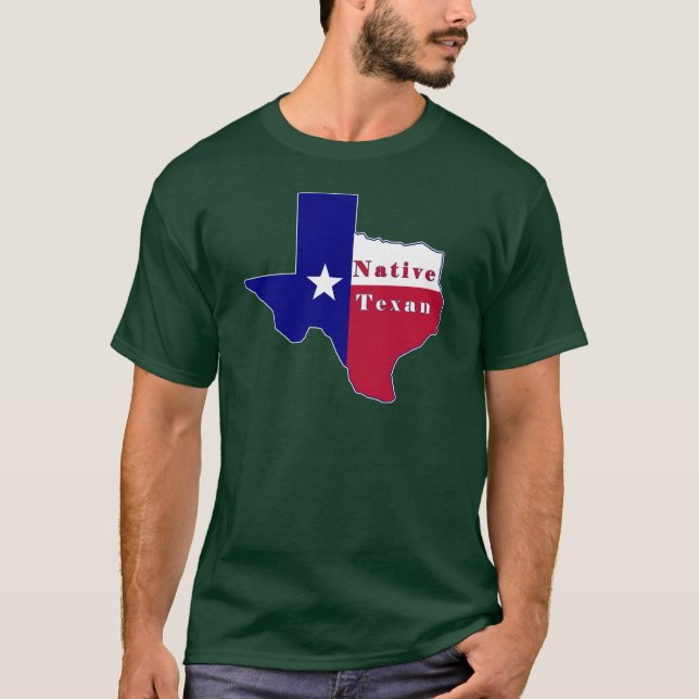 Camiseta Mapa de Sinalizador de Texto Nativo (Frente)