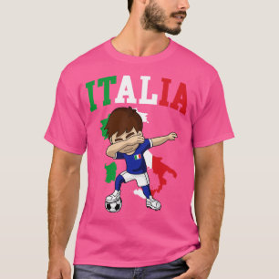 Camiseta Mapa de Sinalizador Itália Boy