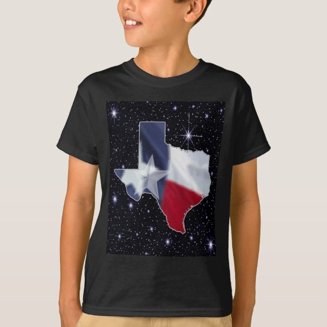 Camiseta Mapa de Texas (Frente)