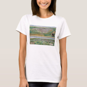 Camiseta Mapa de Toledo e de Valladolid, 'de Civitates Orbi
