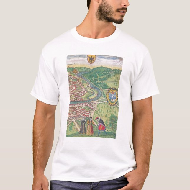 Camiseta Mapa de Viena (Frente)
