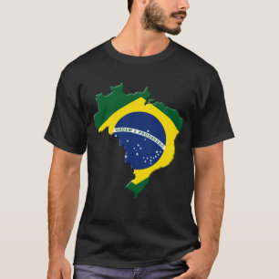Camiseta mapa do Brasil