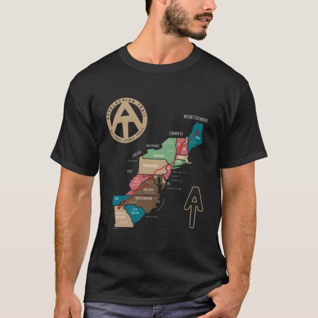 Camiseta Mapa do Caminho de Apache (Frente)