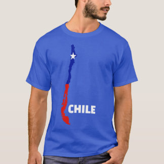 Camiseta Mapa do Chile 1