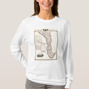 Camiseta Mapa do Condado de Calhoun, Winchester