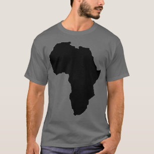 Camiseta Mapa do Continente Africano 2