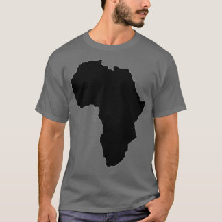 Camiseta Mapa do Continente Africano 2