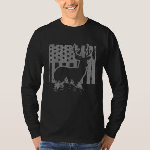 Camiseta Mapa do Estado de Caça ao Alce do Colorado Bandeir