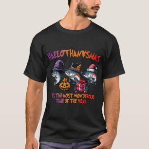 Camiseta Mapa do Estado de Michigan para Pesca no Gelo