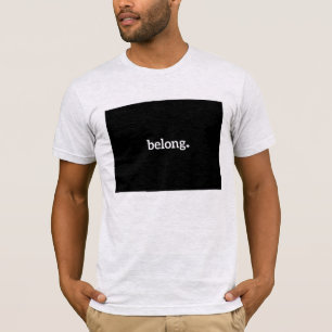 Camiseta Mapa do Estado do Colorado Belong