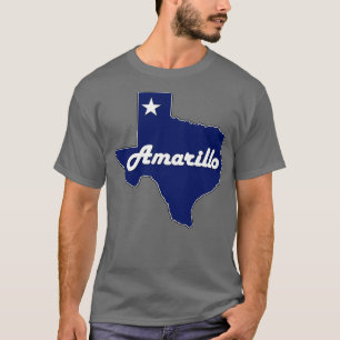 Camiseta Mapa do Estado do Marinho Azul do Texas