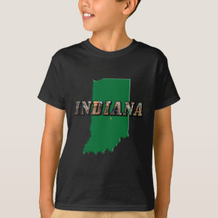 Camiseta Mapa do estado e texto da imagem
