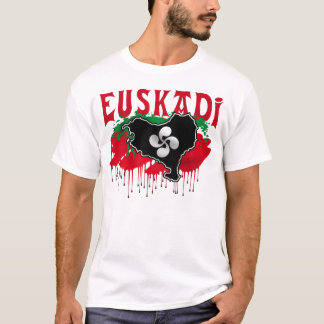 Camiseta mapa do euskadi