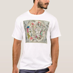 Camiseta Mapa do hemisfério sul