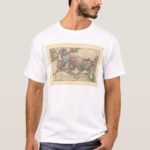 Camiseta Mapa do império romano