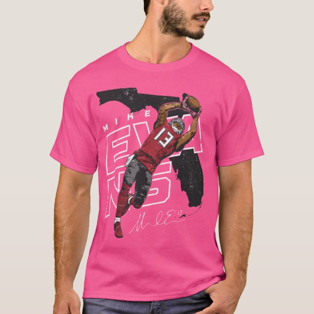 Camiseta Mapa do Jogador Mike Evans (Frente)