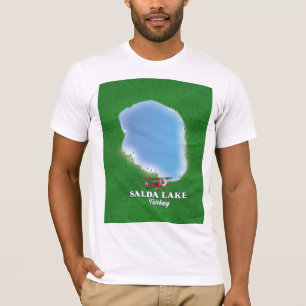 Camiseta Mapa do Lago Salda