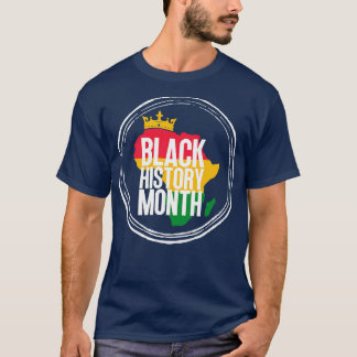Camiseta Mapa do mês da história negra 10