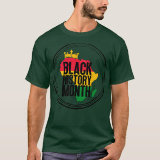 Camiseta Mapa do mês da história negra 18