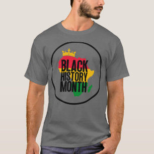 Camiseta Mapa do mês da história negra 34