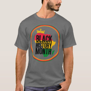 Camiseta Mapa do mês da história negra 46