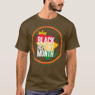 Camiseta Mapa do mês da história negra 56
