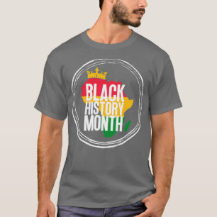 Camiseta Mapa do mês da história negra 60