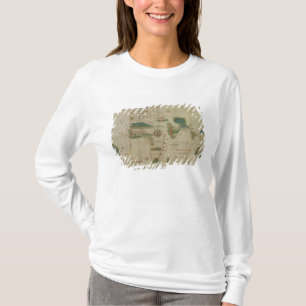 Camiseta Mapa do mundo