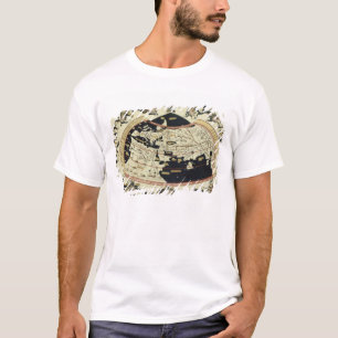 Camiseta Mapa do mundo
