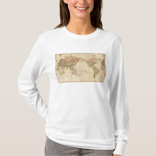 Camiseta Mapa do mundo
