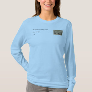 Camiseta Mapa do mundo 1581 antigo por Nicola camionete Syp