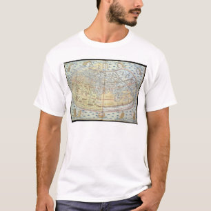 Camiseta Mapa do mundo 2