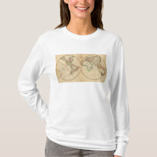 Camiseta Mapa do mundo 3
